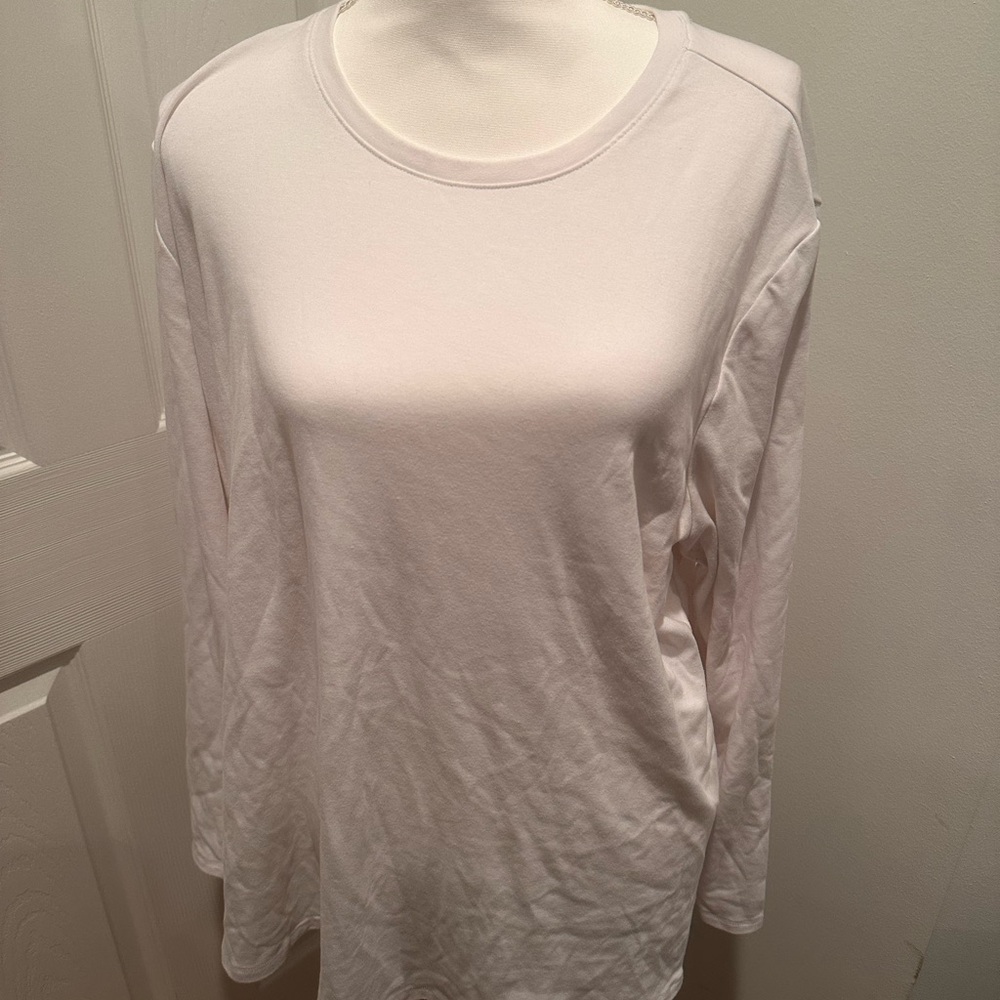 Lane Bryant Classic Ivory Blouse
